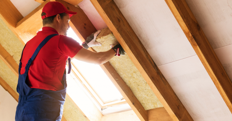 Attic Insulation for energy efficiency during winter